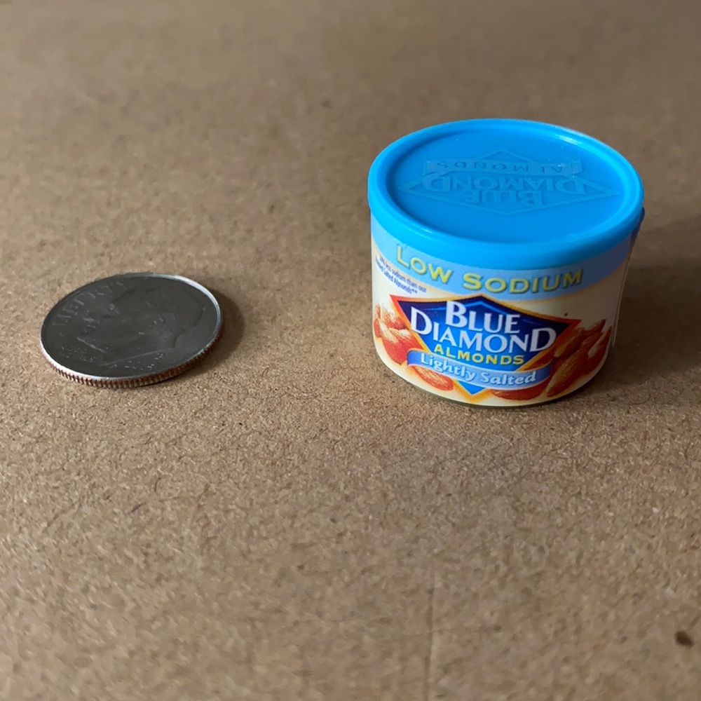 5/$10 Mini Brands Toy: Low Sodium Blue Diamond Almonds